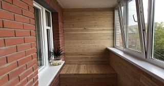 Отделка, остекление, утепление балконов в Выксе от 211 руб. м/2.