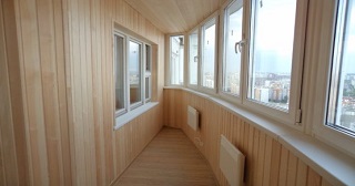 Отделка, остекление, утепление балконов в Выксе от 211 руб. м/2.
